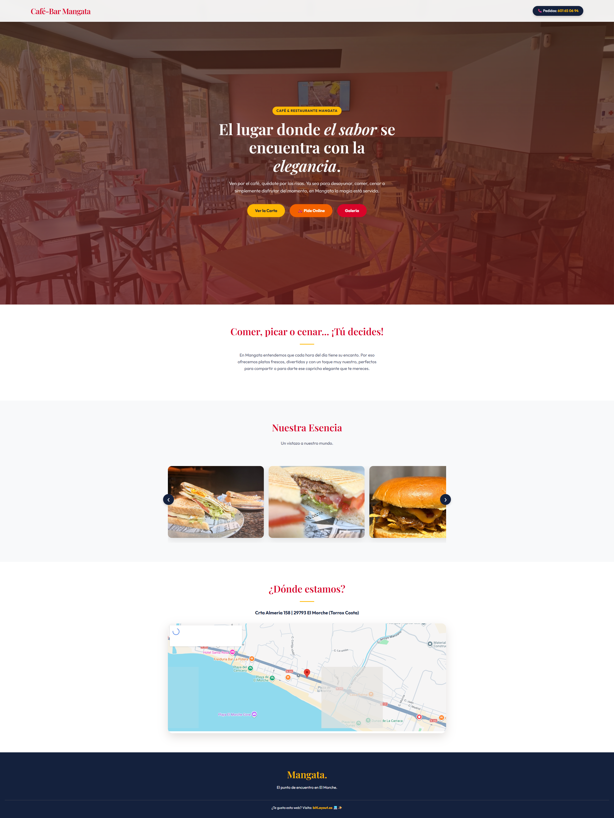 Captura de Mangata Cafe Bar